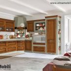 cucina con muratura